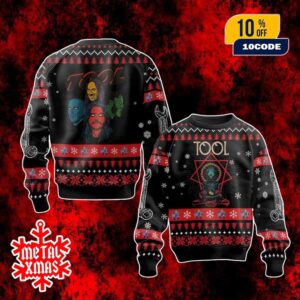 Tool Band Christmas Ugly Sweater Winter Holiday Jumper For Men Women