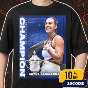 US Open 2025 Women’s Singles Championship Is Aryna Sabalenka On September 6 2025 At New York Congratulations Merch Unisex T-Shirt