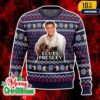 Ugly Christmas Sweater Elvis Presley Holiday Knit Pullover Retro Rock And Roll Winter Outfit