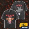 The Halo Effect How The Gods Kill Merch Unisex Two Sided Washed T-Shirt