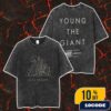 The Clutch Official Band Merch Full Ahead Flank MMXXV Tour 2025 Collection With Tour Dates Backprint Merch Unisex Two Sided Washed T-Shirt
