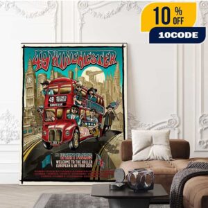 49 Winchester Europe And UK Tour 2025 49 Winchester And Wyatt Flores Poster Welcome To The Holler Tour Dates List Home Decor Poster Canvas 49 Winchester Europe And UK Tour 2025 49 Winchester And Wyatt Flores Poster Welcome To The Holler Tour Dates List Home Decor Poster Canvas