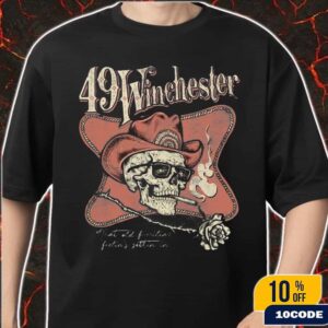 49 Winchester The Tulsa Tee Merch For Welcome To The Holler Tour In Europe And UK 2025 That Old Familiar Feeling Setting In Classic T-Shirt