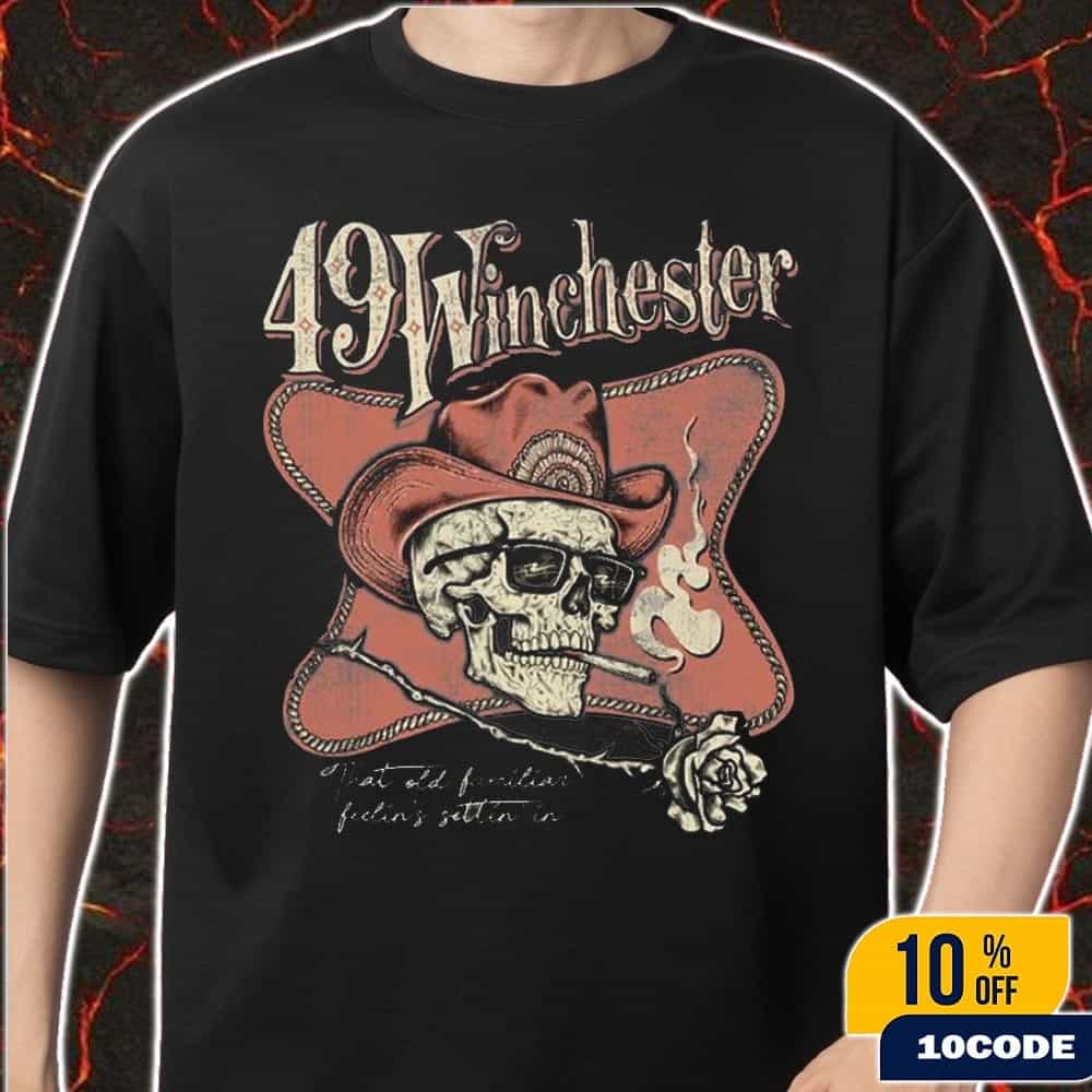 49 Winchester The Tulsa Tee Merch For Welcome To The Holler Tour In Europe And UK 2025 That Old Familiar Feeling Setting In Classic T-Shirt 49 Winchester The Tulsa Tee Merch For Welcome To The Holler Tour In Europe And UK 2025 That Old Familiar Feeling Setting In Classic T-Shirt