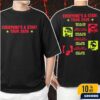 5 Seconds of Summer Everyone’s A Star World Tour 2026 Dates List In North America On May, Jun and July 2026 Merch Classic Two Sides T-Shirt