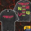 5 Seconds of Summer Everyone’s A Star World Tour 2026 Dates List In North America On May, Jun and July 2026 Merch Washed Two Sides T-Shirt