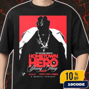 A Benefit Concert Young Thug And Friends Homtown Hero The Return On December 16 2025 At State Farm Arena Atlanta Georgia UY Scuti Tour Merch Unisex T-Shirt