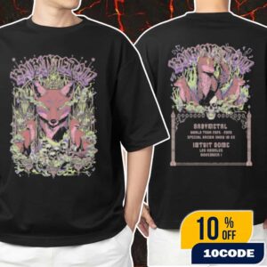 Babymetal World Tour 2025-2026 Special Arena Show In US Intuit Dome Los Angeles On November 1 2025 New Merch Collection Fox Chapel Tee Version Unisex T-Shirt Merchandise
