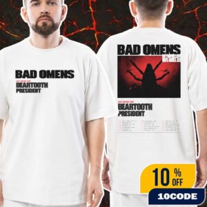 Bad Omens Do You Feel Love North America Tour 2026 With Beartooth x President Arena Tour Dates Unisex T-Shirt Bad Omens Do You Feel Love North America Tour 2026 With Beartooth x President Arena Tour Dates Unisex T-Shirt