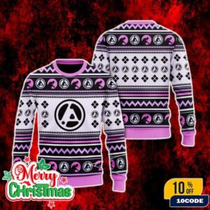 Band Merch Ugly Sweater Linkin Park New Logo Design Rock Fan Christmas Knit Jumper