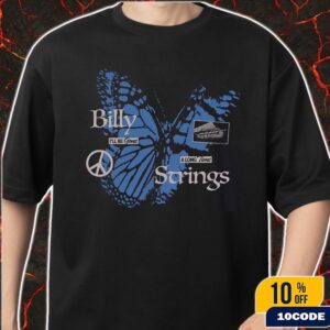Billy Strings Fall 2025 Tour North American Merch I Will Be Gone A Long Time Butterfly Fans Gifts Classic T-Shirt Billy Strings Fall 2025 Tour North American Merch I Will Be Gone A Long Time Butterfly Fans Gifts Classic T-Shirt