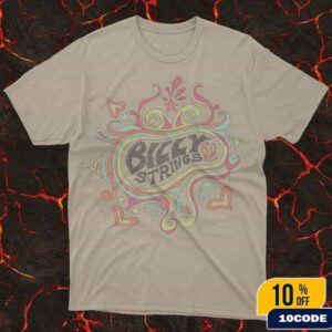 Billy Strings Fall 2025 Tour North American Merch Paisley T-Shirt Classic Fans Gift Billy Strings Fall 2025 Tour North American Merch Paisley T-Shirt Classic Fans Gift