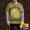 The Devil Wears Prada Flowers Tie Dye Tee Official Album T Shirt Purple Yellow Orange Spiral Unisex Cotton T-Shirt