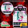 Gambit Marvel X-Men ’97 Pixel Art Design Holiday Ugly Sweater Gile Vest Christmas Gift For Fans