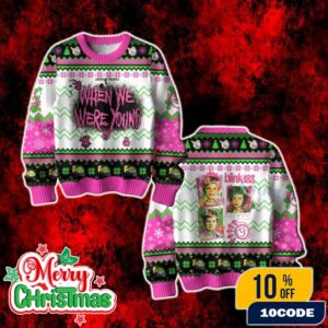Blink-182 When We Were Young Ugly Christmas Sweater Livenation Presents Holiday Knit Jumper Festive Gift