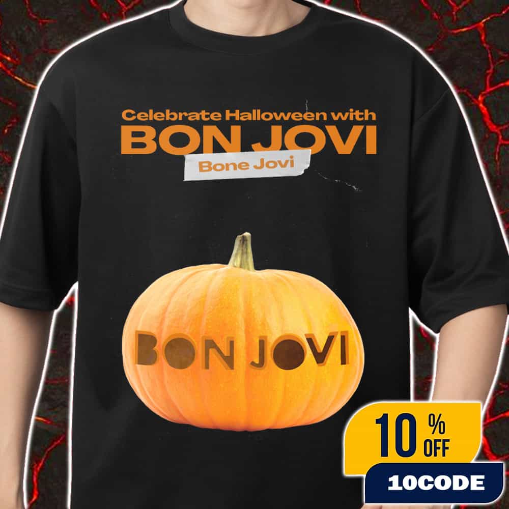 Bon Jovi Celebrate Halloween 2025 Bone Jovi Merch Unisex T-Shirt Bon Jovi Celebrate Halloween 2025 Bone Jovi Merch Unisex T-Shirt