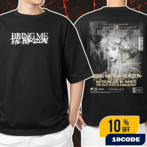 Bring Me The Horizon North American Ascension Program 2 Spring 2026 Tour Poster With Motionless In White x The Plot In You x Amira Elfeky Tour Dates Unisex T-Shirt Merchandise