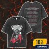 Yungblud Idols The World Tour 2026 In Australia On January Fan Gifts Washed Two Sides T-Shirt