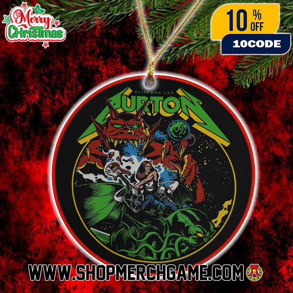 Burton Blood Will Follow Blood Official Woven Patch Cliff Burton Bass Warrior Metallica Design Motorcycle Flames Monster Artwork Heavy Metal Collectible Christmas Tree Ornament Burton Blood Will Follow Blood Official Woven Patch Cliff Burton Bass Warrior Metallica Design Motorcycle Flames Monster Artwork Heavy Metal Collectible Christmas Tree Ornament