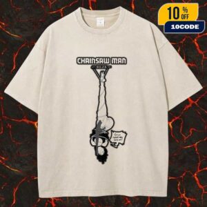 Chainsaw Man The Movie Reze Arc 2025 Anime Can Ya Explode When You’re Met Unisex Washed Tee