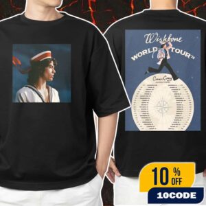 Conan Gray Wishbone World Tour 2025-2026 With Esha Tewari Poster Tour Dates Unisex T-Shirt Merchandise