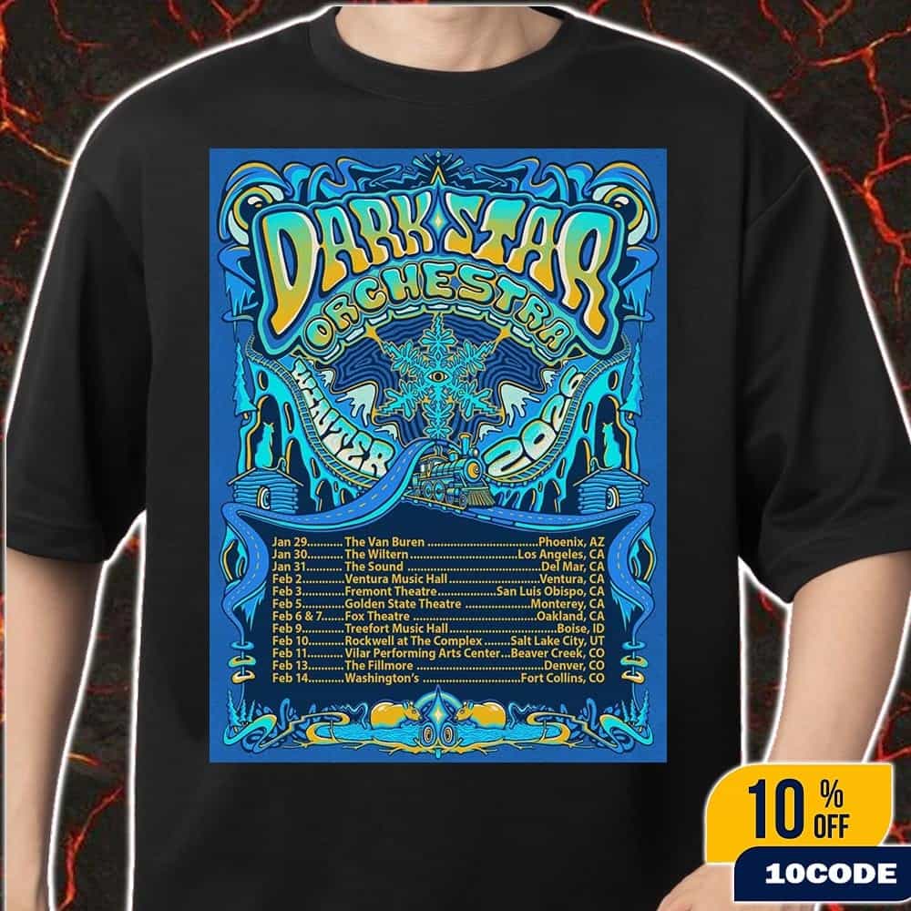 Dark Star Orchestra Winter Tour 2026 Schedule Tour Dates On Feb Classic T-Shirt Dark Star Orchestra Winter Tour 2026 Schedule Tour Dates On Feb Classic T-Shirt
