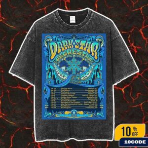 Dark Star Orchestra Winter Tour 2026 Schedule Tour Dates On Feb Washed T-Shirt Dark Star Orchestra Winter Tour 2026 Schedule Tour Dates On Feb Washed T-Shirt