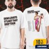 Demi Lovato It’s Not That Deep Tour With Special Guest Adela Live Nation Poster Tour Dates 2026 Unisex T-Shirt Merch