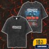 Electric Callboy Australia Tanzneid World Tour Poster Tour Dates 2025-2026 Merch Unisex Two Sided Washed T-Shirt