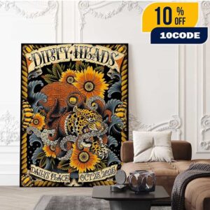 Dirty Heads Jacksonville Florida Runs 2025 Exclusive Poster For Daily’s Place On October 23 2025 Home Decor Poster Canvas Dirty Heads Jacksonville Florida Runs 2025 Exclusive Poster For Daily’s Place On October 23 2025 Home Decor Poster Canvas