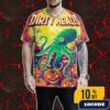Dirty Heads Poster Concert Show On October 26 2025 At England Brothers Park Pinellas Park FL Artwork By Jon Wilcox Halloween Theme All Over Print Graphic T-Shirt, Hoodie