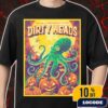 Dirty Heads Poster Concert Show On October 26 2025 At England Brothers Park Pinellas Park FL Artwork By Jon Wilcox Halloween Theme Merch Unisex T-Shirt