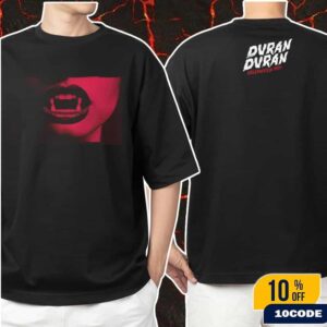 Duran Duran Halloween Show 2025 Merch In Manchester UK At Co-Op Live On 31st October 2025 Classic Two Sides T-Shirt Duran Duran Halloween Show 2025 Merch In Manchester UK At Co-Op Live On 31st October 2025 Classic Two Sides T-Shirt