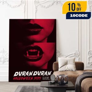 Duran Duran Halloween Show 2025 Merch In Manchester UK At Co-Op Live On 31st October 2025 Home Decor Poster Canvas Duran Duran Halloween Show 2025 Merch In Manchester UK At Co-Op Live On 31st October 2025 Home Decor Poster Canvas