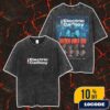 Electric Callboy Australia Tanzneid World Tour Poster Tour Dates 2025-2026 Merch Unisex Two Sided Washed T-Shirt