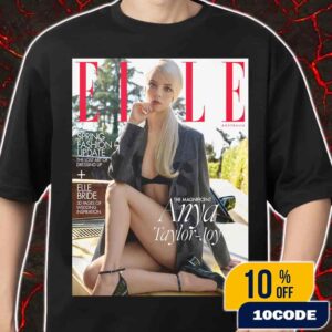 Elle Australia Cover Magazine 2025 Spring Fashion Update The Magnificent Anya Taylor-Joy Merch Unisex T-Shirt Elle Australia Cover Magazine 2025 Spring Fashion Update The Magnificent Anya Taylor-Joy Merch Unisex T-Shirt