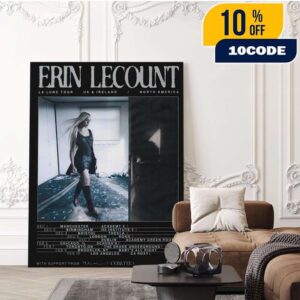Erin Lecount La Lune Tour 2025 UK And Ireland And North America Dates List With Pixie McCann And COSETTE Home Decor Poster Canvas