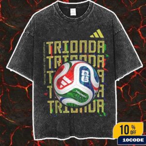 FIFA World Cup 2026 x Adidas Official Trionda Match Ball Tee Merch Washed T-Shirt FIFA World Cup 2026 x Adidas Official Trionda Match Ball Tee Merch Washed T-Shirt