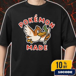 Farfetch’d-Kamonegi HUMAN MADE x Pokemon Collection 2025 Collaboration Pokemon Made Artwork Merch Unisex T-Shirt