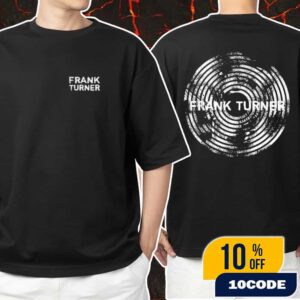 Frank Turner Vinyl Graphic Design The Next Ten Years New Album Release On November 7 2025 VIP Unisex T-Shirt Merchandise