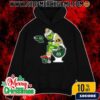 Grinch Christmas Hoodie Black Clemson Tigers Sitting On Toilet South Carolina Gamecocks Holiday Sweatshirt Funny College Football NCAA