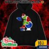 Grinch Christmas Hoodie Black Kansas Jayhawks Sitting On Toilet Kansas State Wildcats Holiday Sweatshirt Funny College Football NCAA