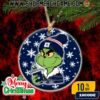 Ohio Bobcats Grinch Christmas Ornament Ceramic Holiday Tree Decoration NCAA University Officially Licensed Collectible Gift For College Football Fans