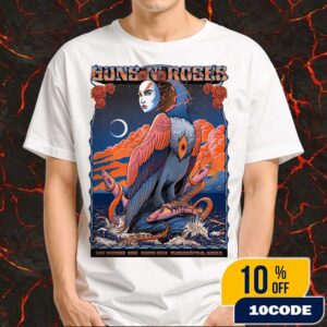 Guns N’ Roses Because What You Want And What You Get Are Two Completely Different Things Event Poster On October 21 2025 At Arena Opus Florianopolis Brazil Unisex T-Shirt