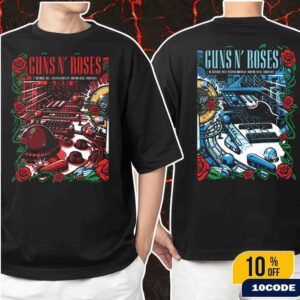 Guns N’ Roses Because What You Want And What You Get Are Two Completely Different Things Tour 2025 At Estadio Huracan, Buenos Aires Argentina On Oct 17-18 2025 Poster Event Artwork Classic Two Sides T-Shirt