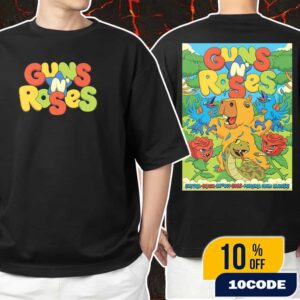 Guns N Roses Latin America Tour 2025 Curitiba Brazil October 28 Pedreira Paulo Leminski Live Concert Poster Event Artwork Unisex T-Shirt Merchandise