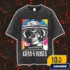 Queens Of The Stone Age The Catacombs Tour On October 7 2025 At The Met Philadelphia With Paris Jackson Event Tour Poster Artwork By Jonas Santos Vintage Washed Unisex T-Shirt