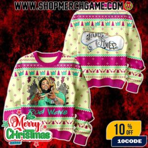 Hard Times Rod Wave Ugly Sweater Christmas Holiday Knit Pullover For Fans And Rap Lovers