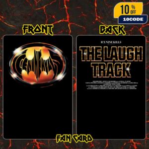 Ice Nine Kills The Laugh Track Collection Limited Edition 1989 Batman Logo Tee Artwork Fan Card