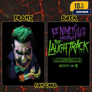 Ice Nine Kills The Laugh Track Collection Limited Edition Dance With The Devil Tee Artwork Fan Card